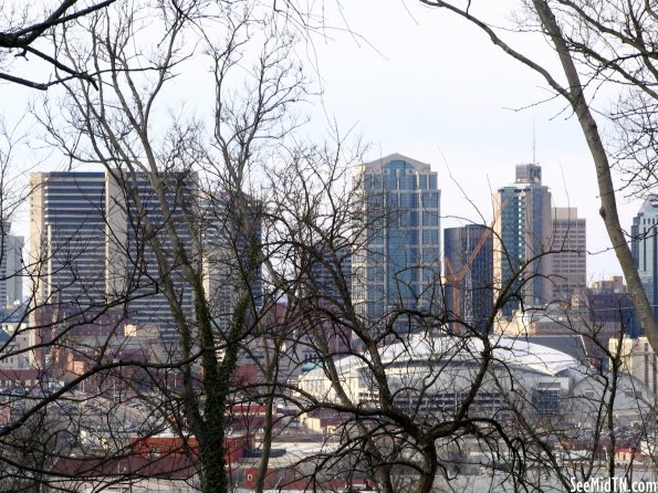 View of downtown from Ft. Negley