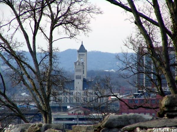 Union Station as seen from Ft. Negley.