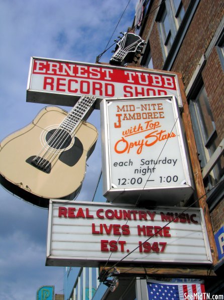 Ernest Tubb Record Shop sign - Version 2 Ernest Tubb Record Shop sign - Version 2