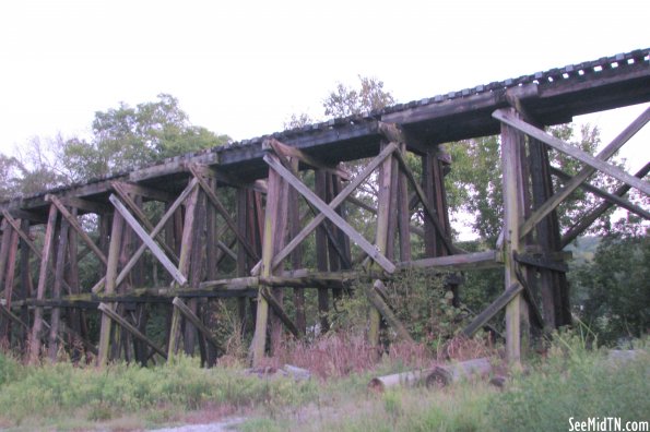 Train Trestle over Old Hickory Blvd. 