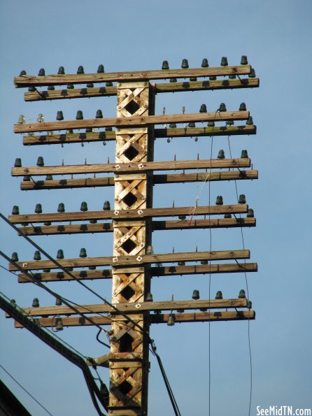 Unused Power Lines tower