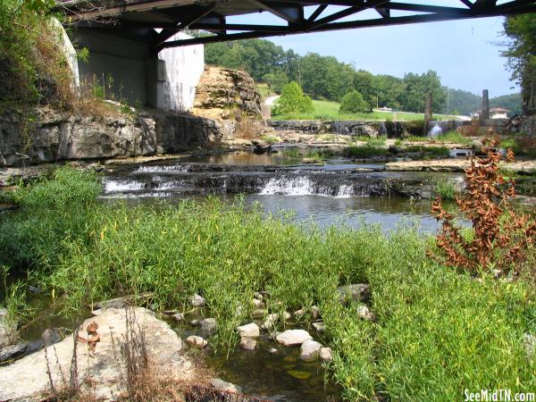 Downstream from Marrowbone Lake dam