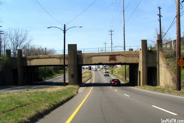 Railroad Bridge over Murfreesboro Rd.