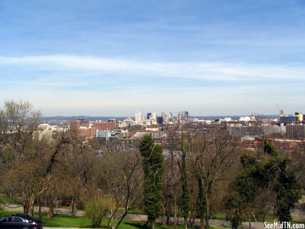 Skyline as seen from Love Circle.