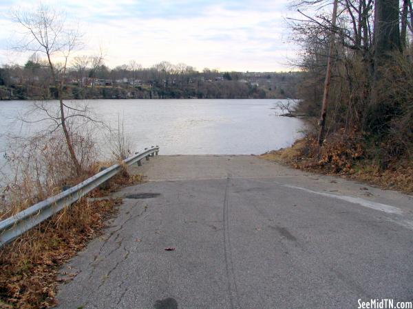 Ferry entrance into Cumberland River