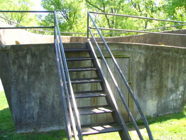 Centennial Park Ship stairs