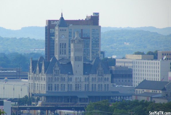 Union Station as seen from Rose Park