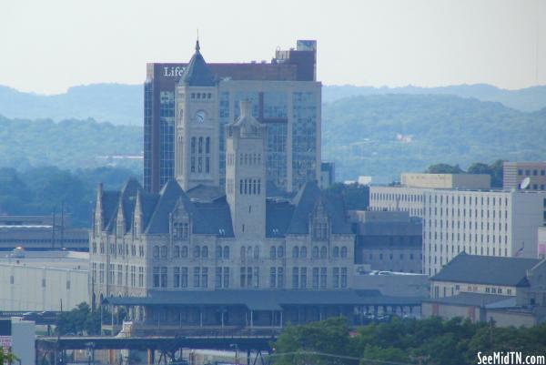 Union Station as seen from Rose Park