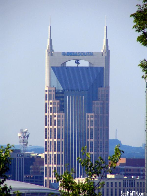 Batbuilding as seen from Rose Park