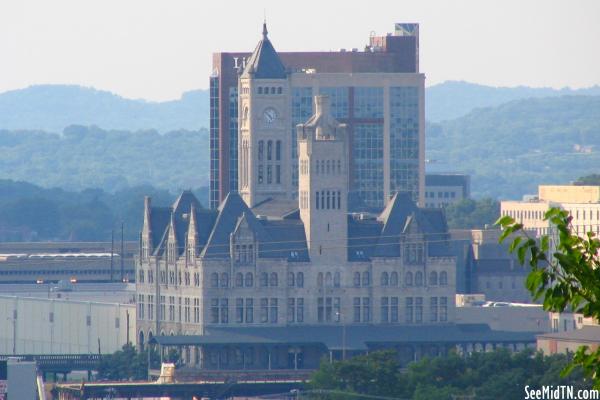 Union Station as seen from Rose Park