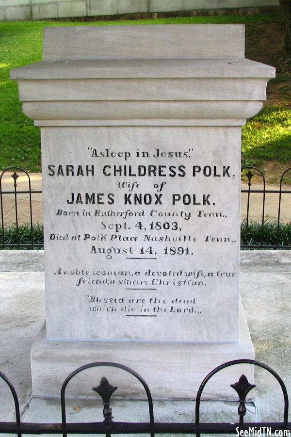 James K. Polk Burial Site