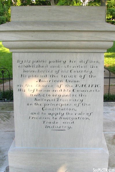 James K. Polk Burial Site