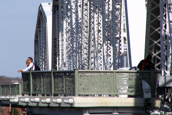 Shelby Street Bridge overlook