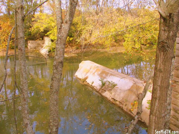 Newsom's Mill Dam on the Harpeth River