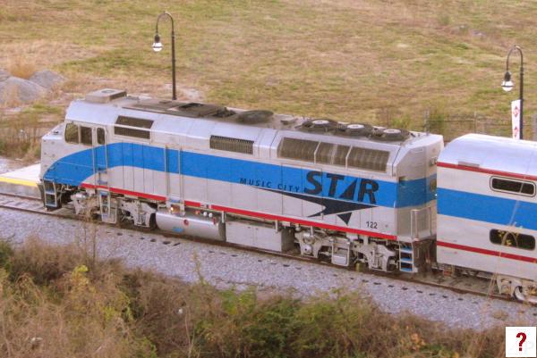 Music City Star Locomotive