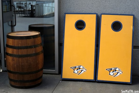 Predators cornhole boards