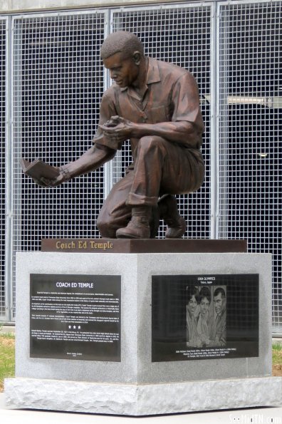 Ed Temple Statue