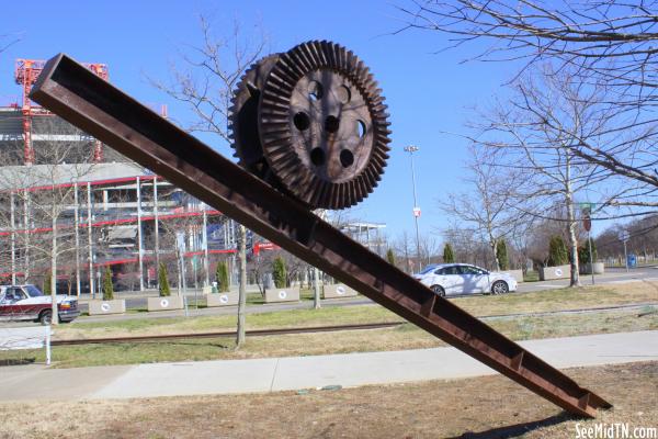 Public Art near Nissan Stadium