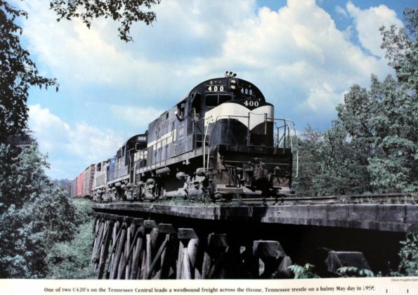 Museum Photo: Engine #400 at Ozone Trestle