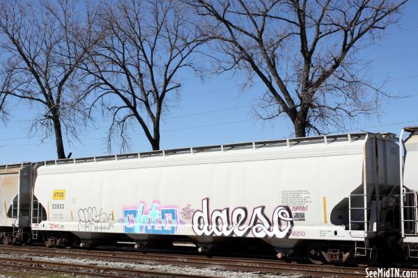 Freight Car Passing Through