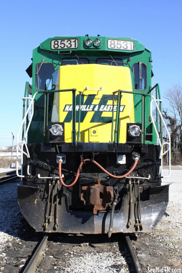 Nashville &amp; Eastern Green Engine #8531 Front