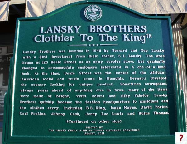 Lansky Brothers Marker 1