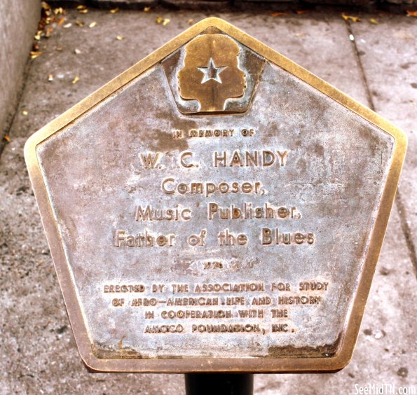 W.C. Handy Plaque