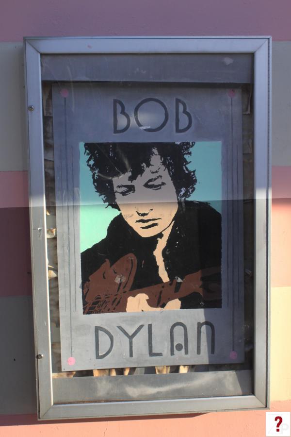 Bob Dylan poster 