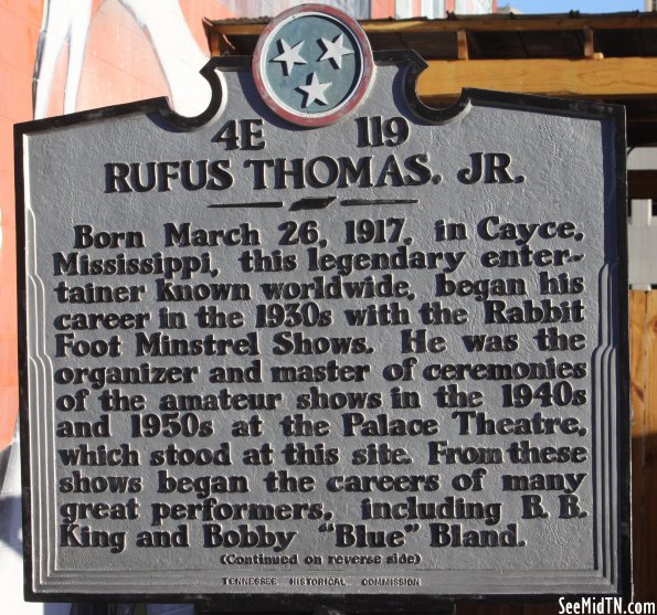 Rufus Thomas Jr. Marker 1