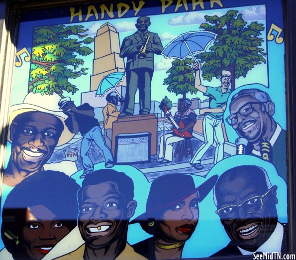 Blues Mural: Handy Park