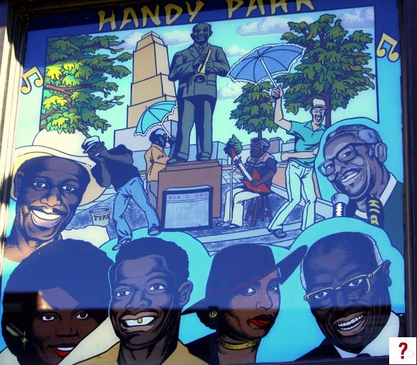 Blues Mural: Handy Park