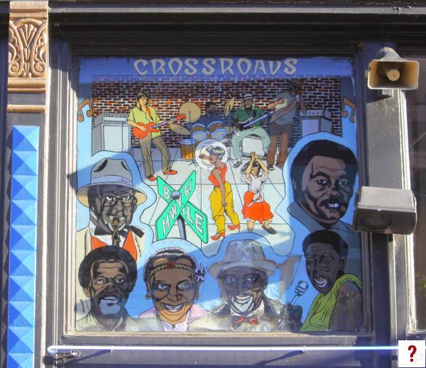 Blues Mural: Crossroads