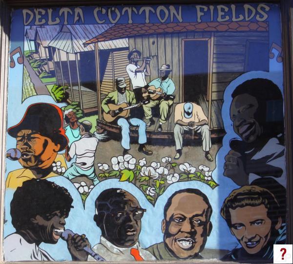 Blues Mural: Delta Cotton Fields