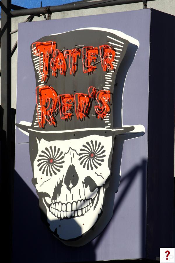 Tater Red's sign