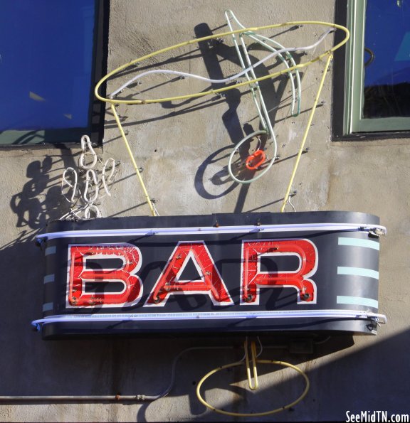 Bar neon sign