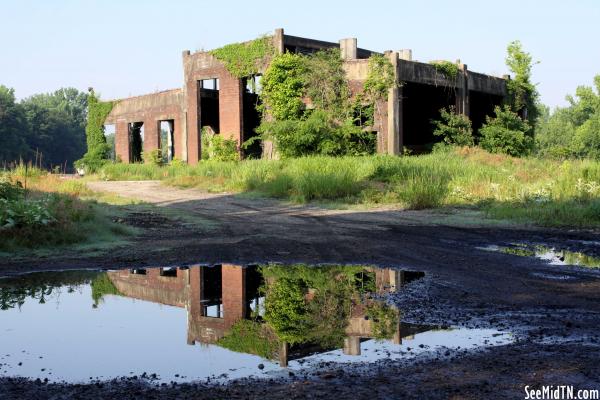 Bruceton: NC&StL Roundhouse Reflection