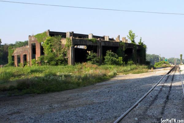 Bruceton: NC&StL Roundhouse and Tracks