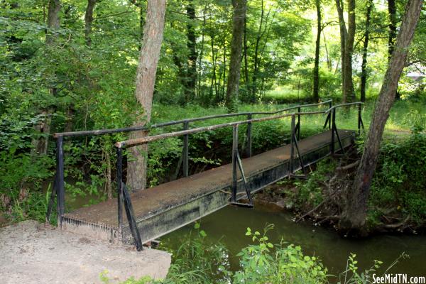 Hollow Rock: Pedestrian Bridge at the Park
