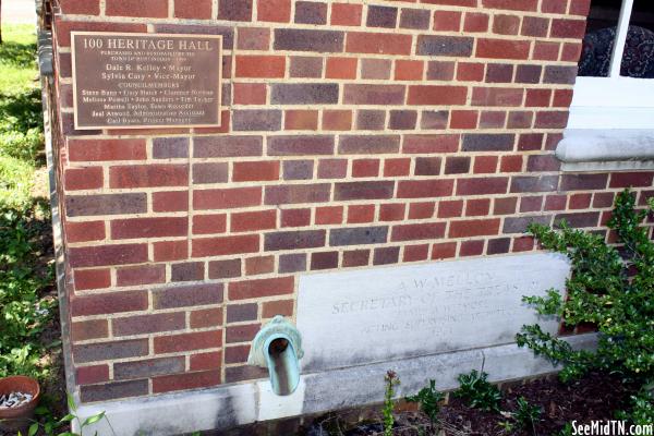 Old Post Office Cornerstone