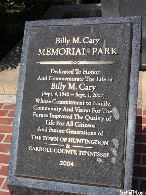 Billy M. Cary Memorial Park