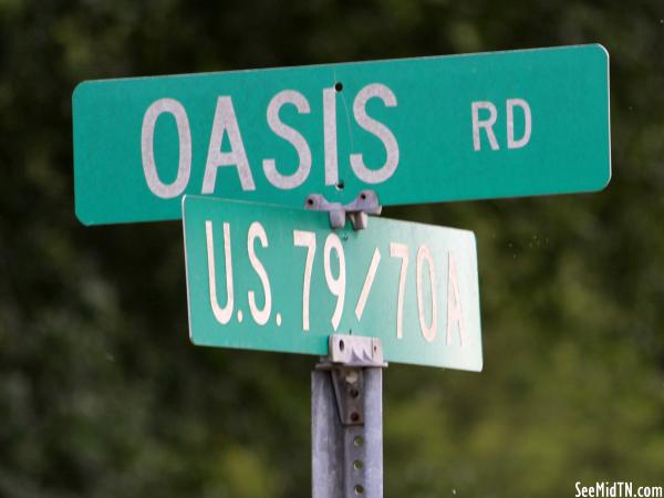 US 79/70A street sign