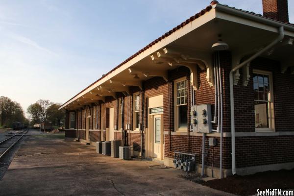 McKenzie Depot along the tracks