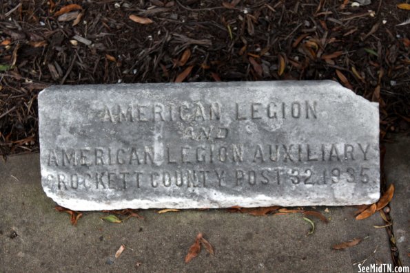 Alamo Stone | American Legion 1935