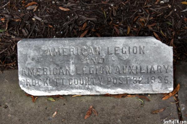 Alamo Stone | American Legion 1935