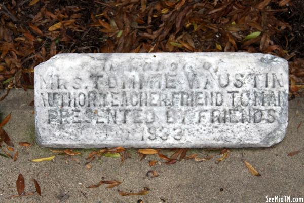 Alamo Stone | Mrs. Tommie Austin