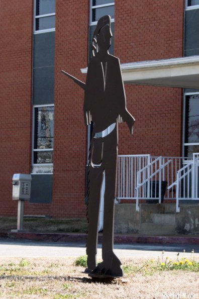 Davy Crockett Silhouette
