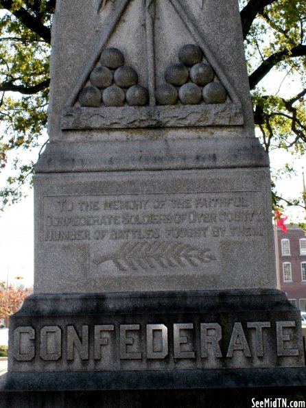 Confederate Monument North Detail