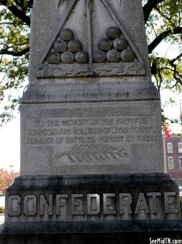 Confederate Monument North Detail