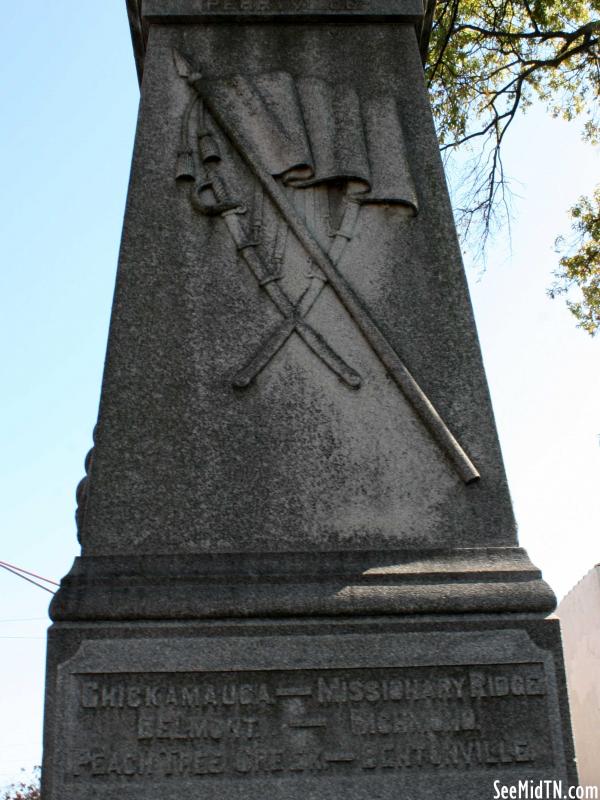 Confederate Monument West Detail