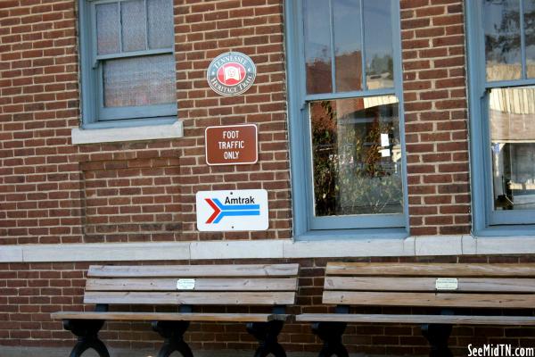 Newbern Depot Benches